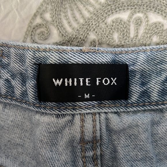 Light Blue Denim Shorts - Size M - Picture 3 of 6